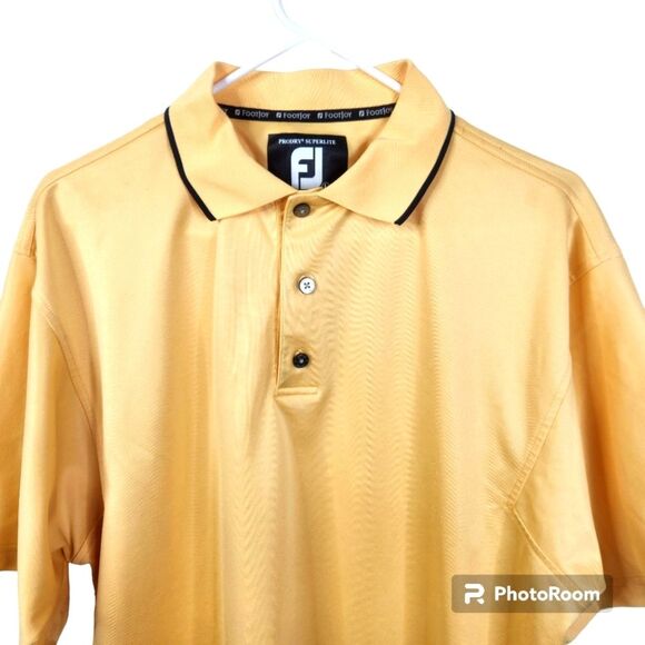 FootJoy Mens Prodry Superlite Short Sleeve Polo Shirt Size Large - Picture 3 of 6